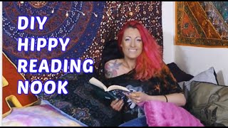 Make Your Own Hippie Reading Nook Hippie Room Decor DIY Boho Bedroom