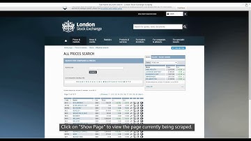 LSE Scraper - How to Scrape Stock Data from LSE - No Programming Needed - ScrapeStorm