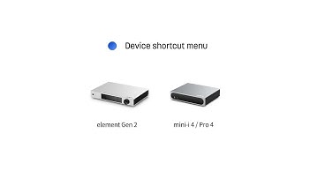 HOW TO add frequently used input and output channels to the shortcut menu of the device