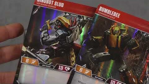 Transformers Trading Card Game Review - with Tom Vasel