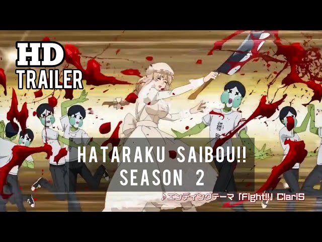 Hataraku Saibou !! - Novo comercial da segunda temporada conta com a  presença dos Leucócitos. - Anime United