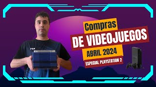 🎮 COMPRAS DE VIDEOJUEGOS #31 - ESPECIAL PLAYSTATION 2 - Abril 2024 - (3a Parte)