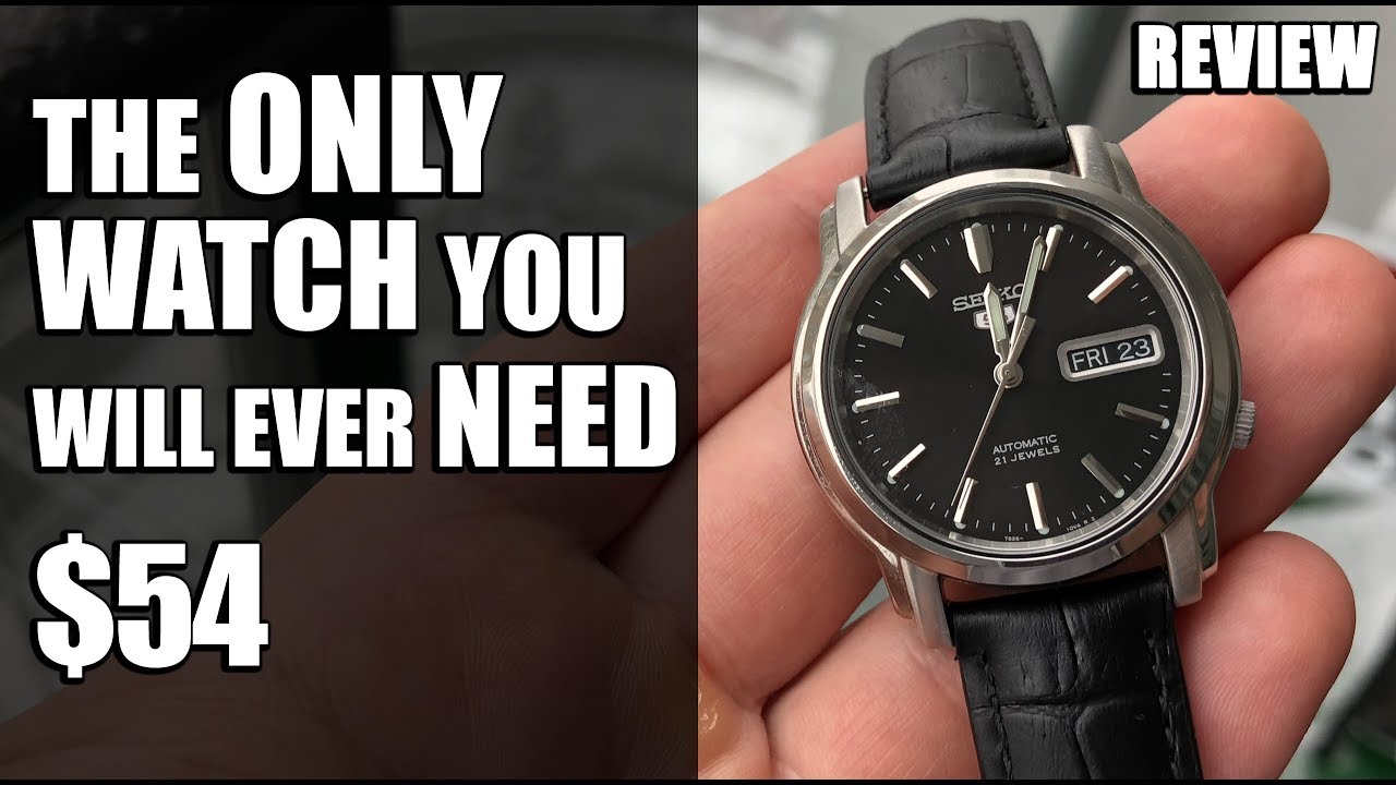 overbelastning Præstation Scan Best value for money watch I own - Seiko 5 SNKK71 Review | The only watch  you need to have - YouTube