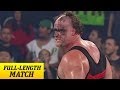 FULL MATCH - Triple H vs. Kane - Championship vs. Mask Match - Raw, June 23, 2003