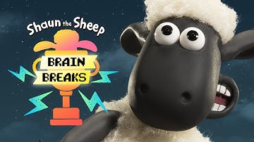 NEW 🐑 Shaun in Space 🐑 Shaun the Sheep - Brain Break 🐑 For Kids