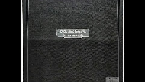 Dr Bonkers Metal IR Tribute to Mesa Boogie® 4X12 Recto® OS Slant Guitar Cab