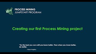 How to create your first ServiceNow Process Mining projects