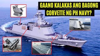 Gaano nga ba kalakas ang bagong corvette ng Pilipinas? Pinakamalakas na warship ng Philippine Navy!