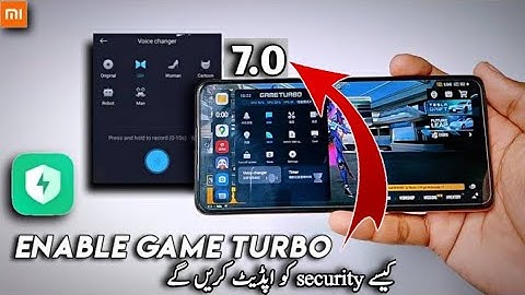 Game Turbo new version | Security Latest version | Xiaomi