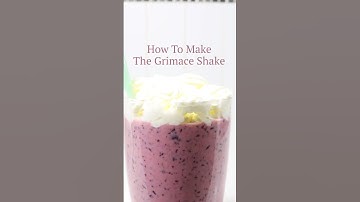 Grimace shake recipe tutorial