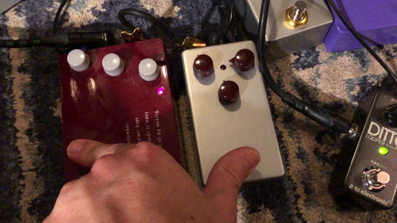 KLON Centaur KTR vs. KLON Mini clone - YouTube
