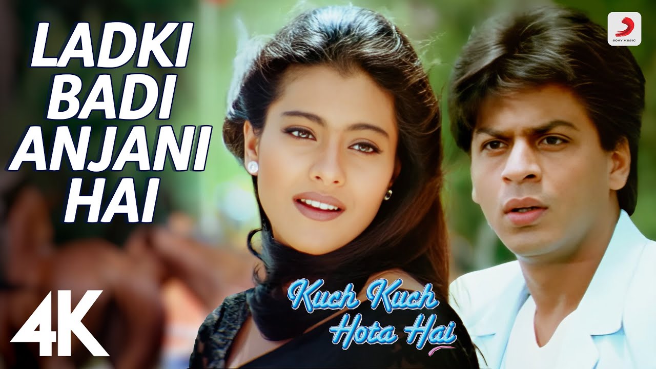 Ladki Badi Anjani Hai  Kuch Kuch Hota Hai  Shah Rukh Khan Kajol  Kumar Sanu  Alka Yagnik  4K