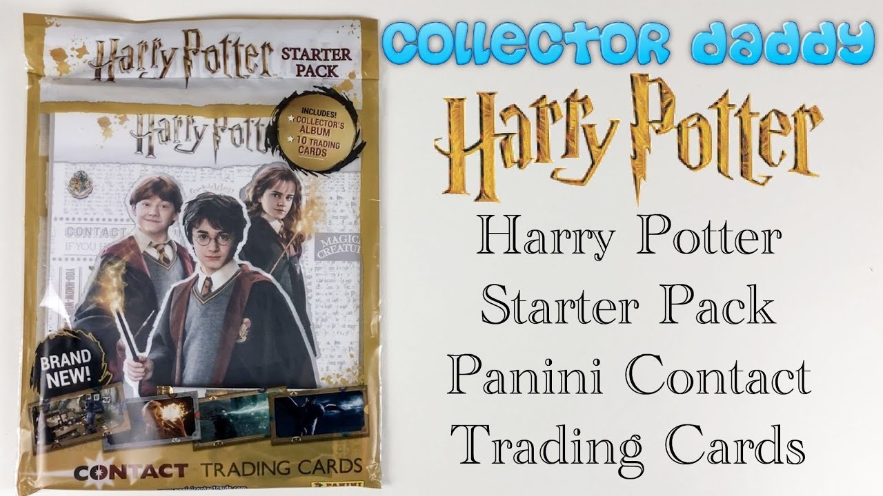 6 Packets Of Harry Potter Trading Cards Paninii