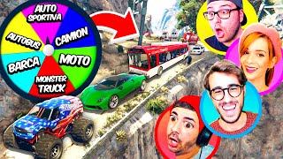 LA RUOTA DECIDE LA GARA AL MONTE CHILIAD! - Gta 5