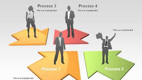 Relationships Diagram for PowerPoint by PoweredTemplate.com