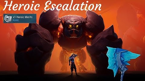 Dauntless | Patch 1.7.0 | Heroic Blaze Escalation | Axe