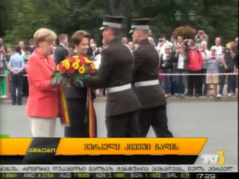 მერკელი კიევში ჩადის