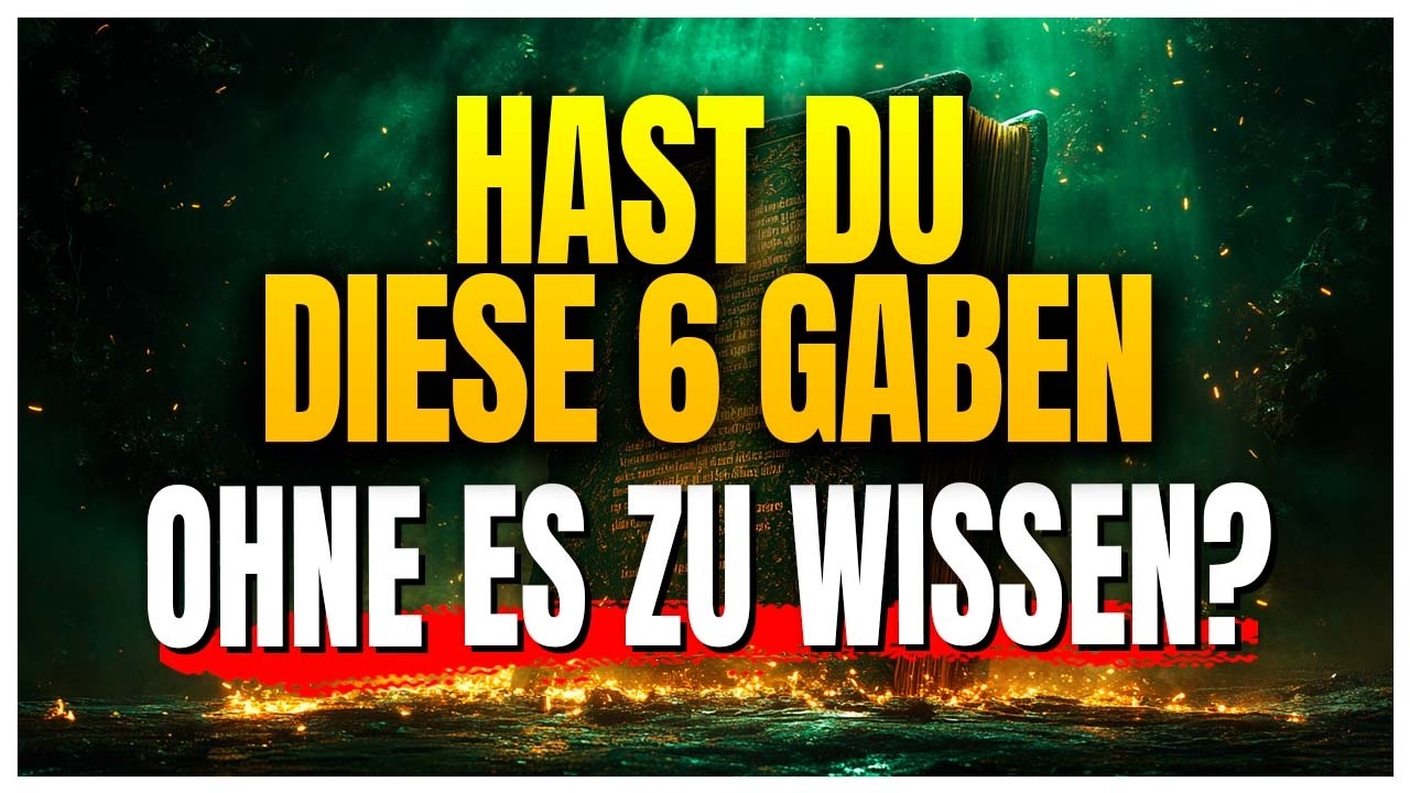 6 geistliche Gaben, die du haben könntest, ohne es zu wissen
