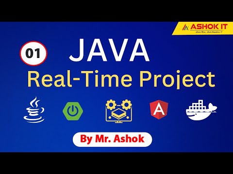 Java Realtime Project(full stack development) By Mr. Ashok | Session - 01 | Ashok IT