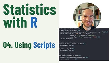 Statistics with R, Ep 04: Scripts!