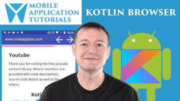Kotlin android development tutorial - Adding forward and back history buttons