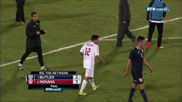 Austin Panchot Game-winning Goal for Indiana Soccer