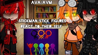 | AvA/AvM React To Theirselfs | Stick Figures | Stick Man | Gacha | Short🗿 | Read Description |