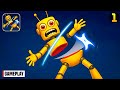 Ninja Shuriken: Throw &amp; Slice - Gameplay Walkthrough Part 1 (iOS, Android)
