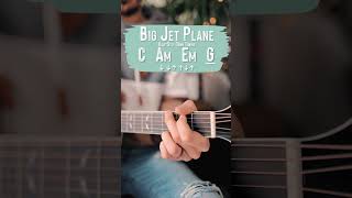 Big Jet Plane Angus & Julia Stone Guitar Tutorial (Acoustic; Covered by Post Malone) #shorts