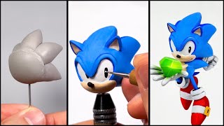 How to make Sonic the Hedgehog with Clay / Sonic Superstars [kiArt]