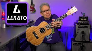 Lekato Mahogany Concert Ukulele - Review