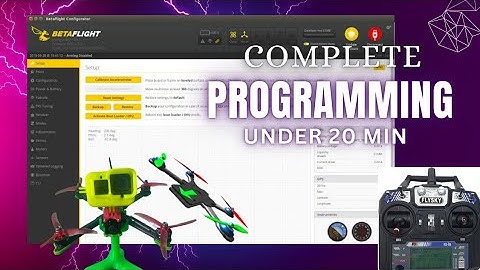 Betaflight Configurator Programming for FPV drone under 20 min ! Hindi !Aviationrcfly