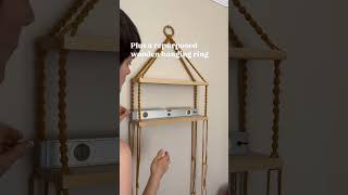 Making a set of macrame shelves #homedecor #macrameshelf #macrametutorial #diydecor