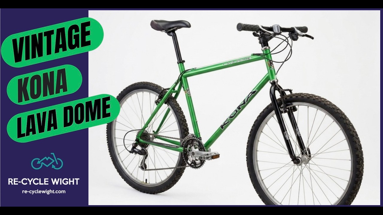 Vintage Steel 1990's Kona Lava Dome Joe Murray Project Two Forks