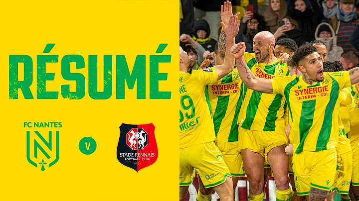 #J14 : le résumé de FC Nantes - Stade Rennais (1-0)