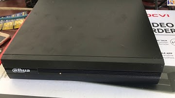 tắt còi báo, không có ổ cứng, trên đầu ghi hình dahua( turn off the siren, no hard drive on the dvr)