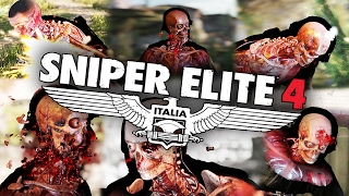 Sniper Elite 4 Killcam Montage - Bullet Cam Compilation X-RAY (Best Shots \/ Kills)