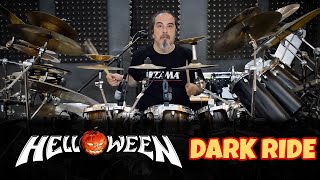 Video thumbnail of "HELLOWEEN The  Dark Ride drum cover by Stamatis kekes"