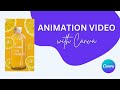 Design Animation Video in Canva | Canva Animation | Animation Video Ads | Video Editing