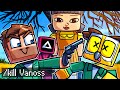 Minecraft SQUID GAME but I just TROLL MY FRIENDS..
