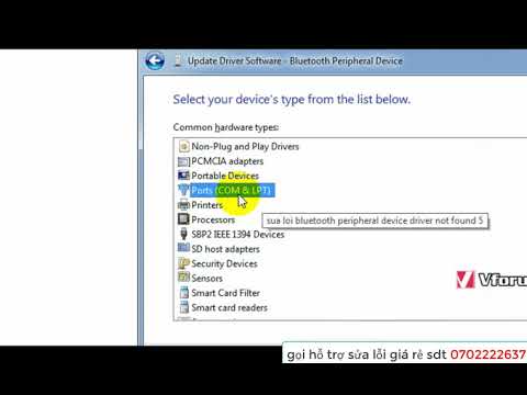 How to Fix Bluetooth Peripheral Device driver not found error on Windows 7 8 10
