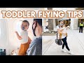 FLYING WITH A ONE YEAR OLD | Tips, Tricks, & Mistakes to Avoid