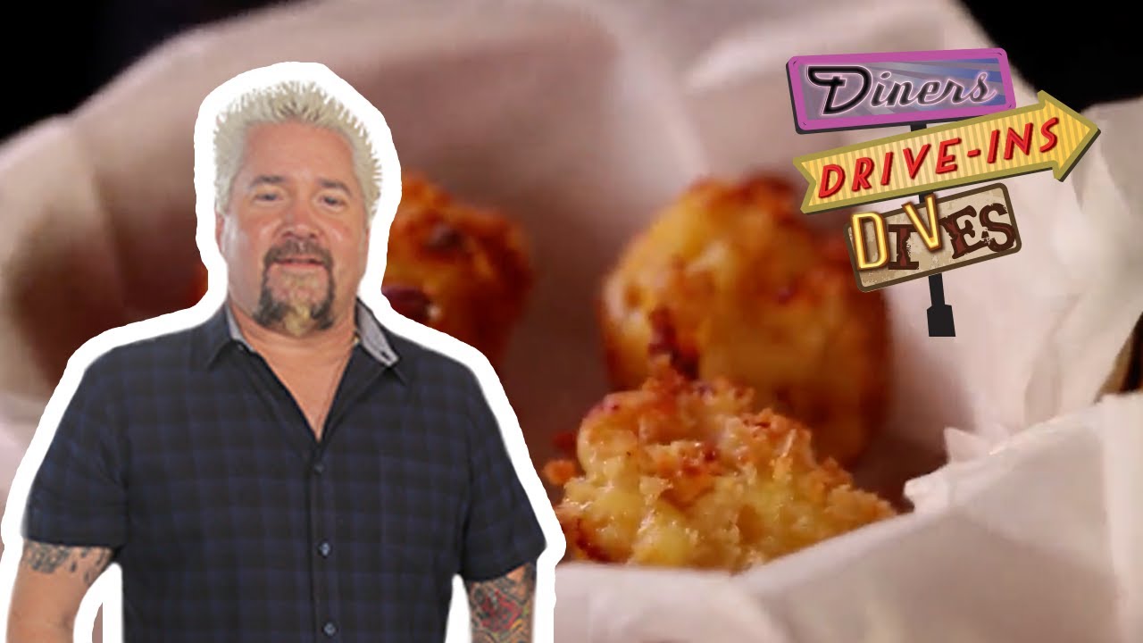 Guy Fieri Diners Drive Ins And Dives Episodes Guy Fieri Eats Mac and Cheese Muffins in Arizona | Diners, Drive-Ins