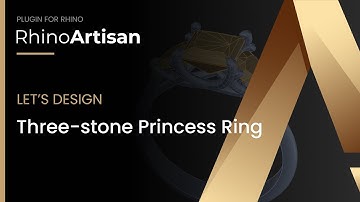 Tutorial: Three-Stone Engagement Ring | RhinoArtisan