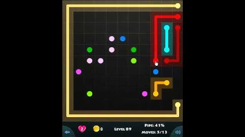 flow game facebook - 11 x 11 mania level 89 Connect the dots