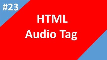 Audio tag in Html | Part - 23 | Html Tutorial | Tech Talk Tricks