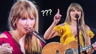 Taylor Swift FORGOT her lyrics on stage for 2 minutes straight - Hearprotek Earplugs