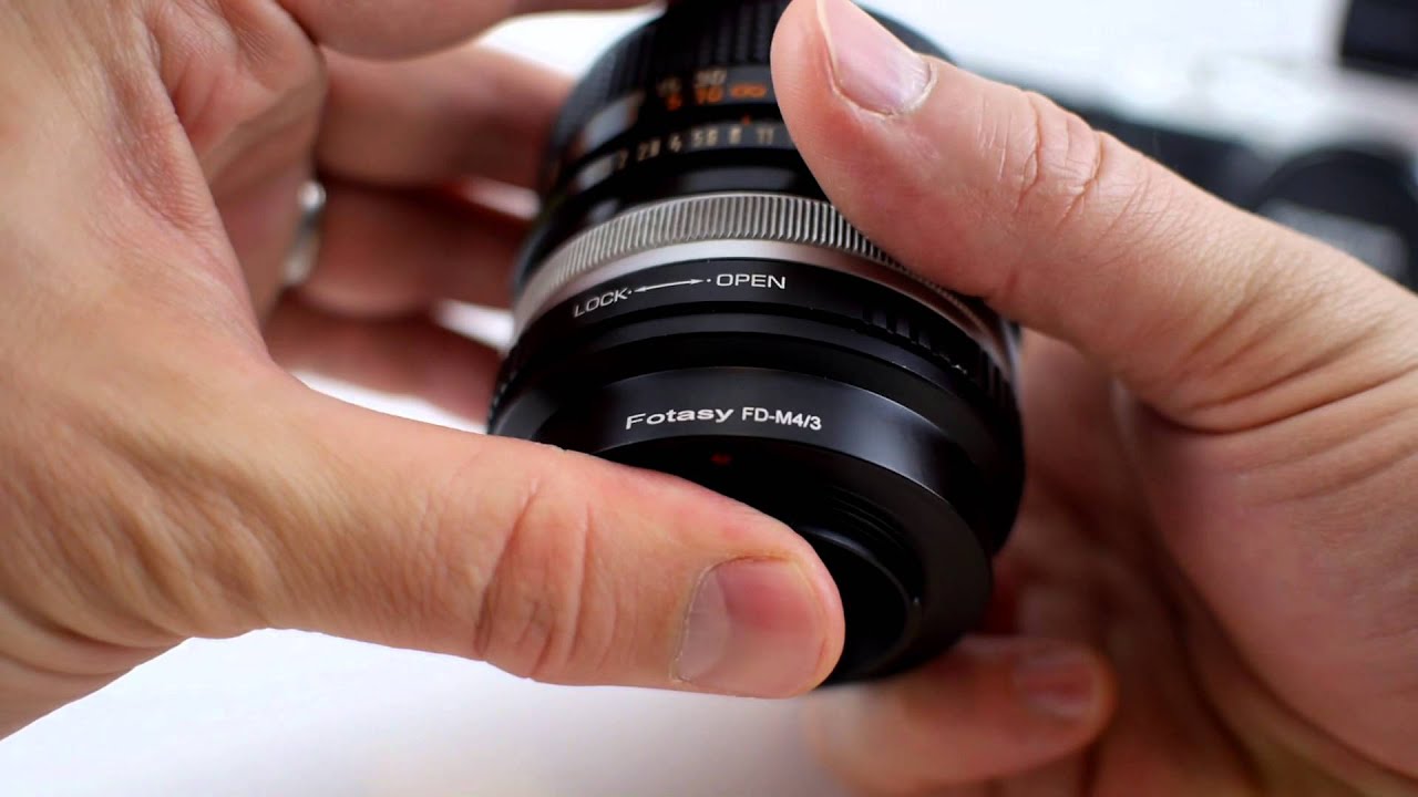 Fotasy Canon FD to m43 adapter