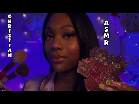 Christian ASMR | God Is Bigger Than What You’re Worried About Tonight 🤍