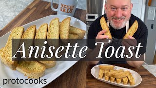 Chef Frank makes Anisette Toast